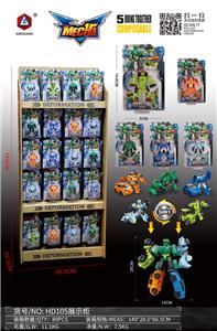 机器人五合体吸板（展示柜） - OBL10389973