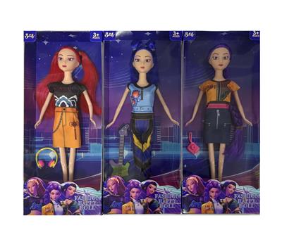 11.5寸实身时尚娃娃/3款混装 - OBL10390530