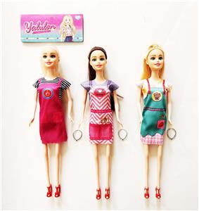 11.5寸实身时尚娃娃/3款混装 - OBL10390602
