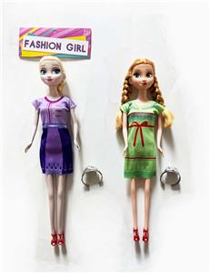 11.5寸实身时尚娃娃/2款混装 - OBL10390608