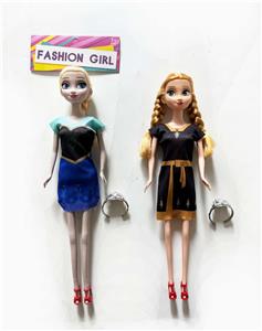 11.5寸实身时尚娃娃/2款混装 - OBL10390610