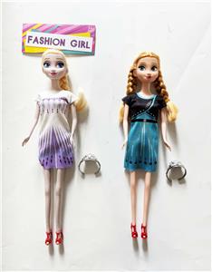 11.5寸实身时尚娃娃/2款混装 - OBL10390611