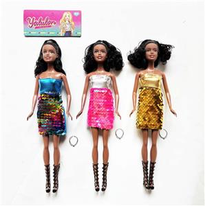 11.5寸实身时尚娃娃/3款混装 - OBL10390612