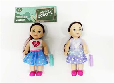 4.5寸实身时尚娃娃/2款混装 - OBL10390615