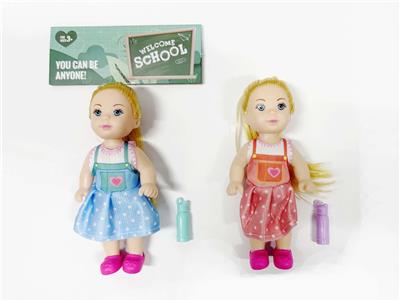 4.5寸实身时尚娃娃/2款混装 - OBL10390617