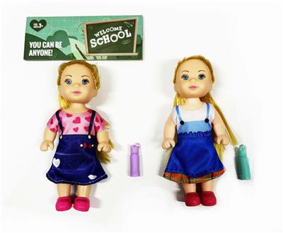 4.5寸实身时尚娃娃/2款混装 - OBL10390626