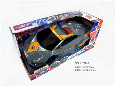 惯性警车带灯光声音，包电 - OBL10392339