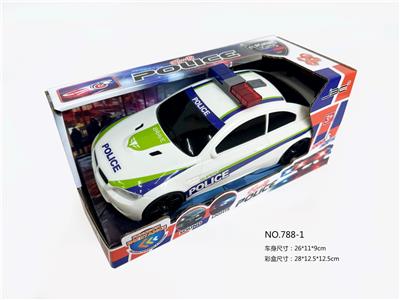 惯性警车带灯光声音，包电 - OBL10392341