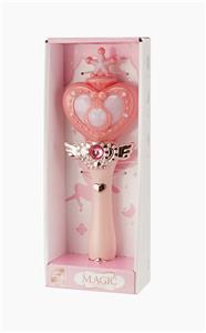 女孩声光音乐魔法棒　　　（3款混装） - OBL10392374