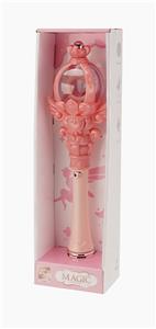 女孩声光音乐电动魔法棒  （实色版） - OBL10392378