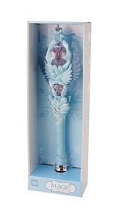 冰雪透明翅膀电动双转魔法棒 （实色版） - OBL10392390