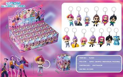 猎魔女团钥匙扣公仔盲盒 - OBL10392549