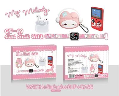 三丽鸥卡通耳机潮酷时尚可爱套装 - OBL10393017