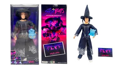 1比1 K-POP 猎魔动画版  11.5寸11关节实身恶魔沙加泰宇  带金貂卡片一张    带一只搪胶derpy老虎 - OBL10393083