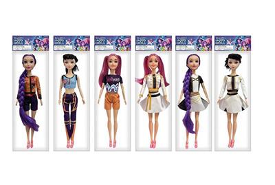 11寸实身9关节猎魔女团娃娃 6款混 - OBL10393096