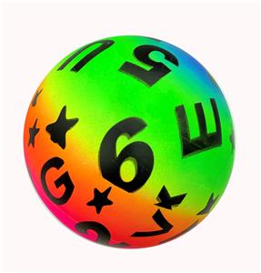 9寸充气彩虹球 - OBL10393186