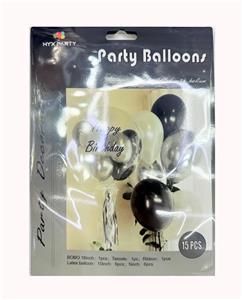 15只庄黑色气球 - OBL10393607