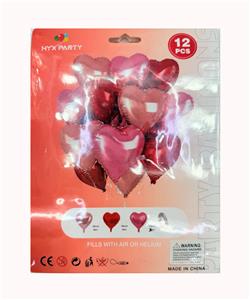 12只庄18寸红色气球 - OBL10393616