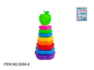 8层花型彩虹套圈（苹果) - OBL10394716