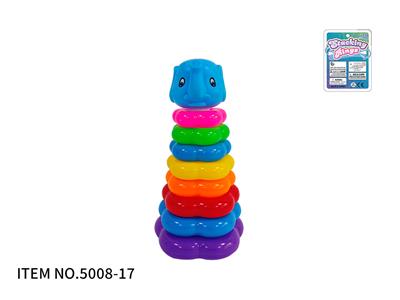 8层花型彩虹套圈（小象） - OBL10394725