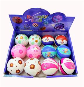 展示盒12粒6.3CM PU高弹球 - OBL10395325