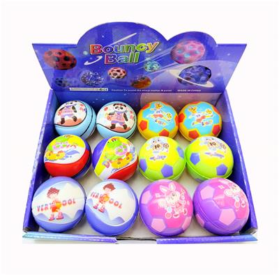 展示盒12粒6.3CM PU高弹球 - OBL10395326