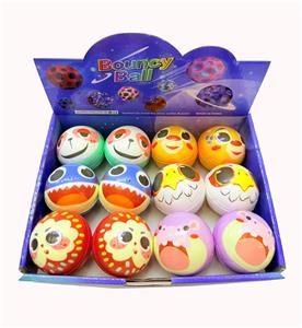 展示盒12粒6.3CM PU高弹球 - OBL10395330