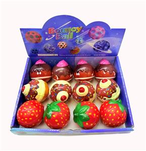 展示盒12粒6.5CM PU高弹球 - OBL10395337