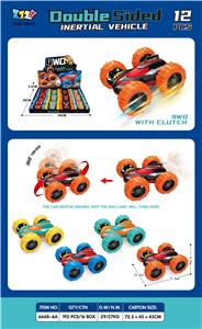 惯性双面四驱赛车（12只装/盒） - OBL10395640