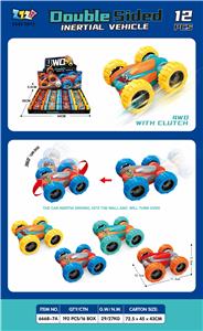 惯性双面四驱太空车（12只装/盒） - OBL10395643