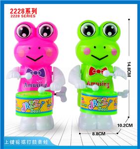 上链摇摆打鼓青蛙 - OBL10395668