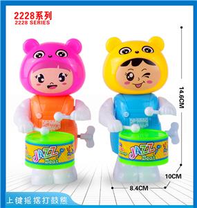 上联摇摆打鼓熊 - OBL10395674