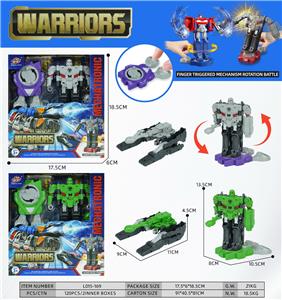 变形战车+对打器
（灰，绿2色混装） - OBL10396343