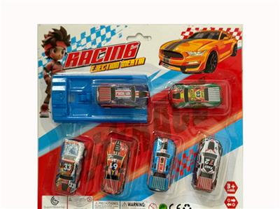 弹射飞车+6只铁皮小车 - OBL10396346