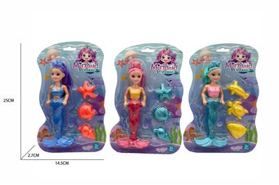 6.5“美人鱼（3款混装） - OBL10396358