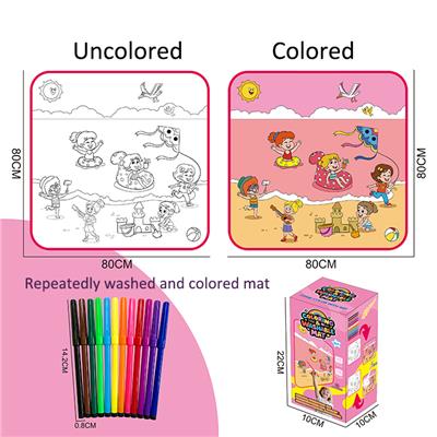 涂鸦毯女孩款 - OBL10396683