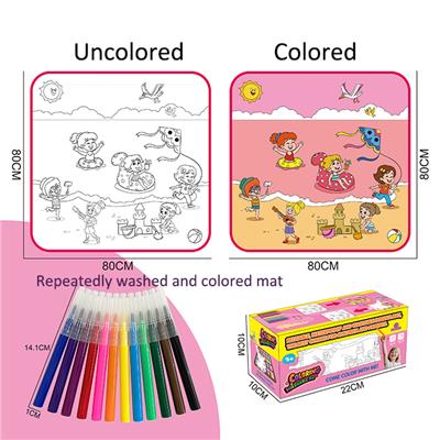 涂鸦毯女孩款 - OBL10396695