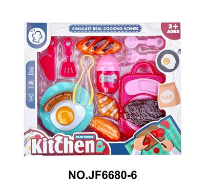 卡通益智过家家仿真玩具餐具套装 - OBL10396843