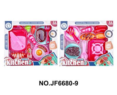 卡通益智过家家仿真玩具餐具套装 - OBL10396846