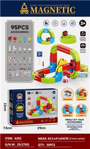 古典磁力积木轨道车 - OBL10397118