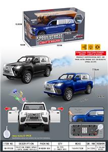 惯性/仿真/灯光/音乐/可开车门/喷雾/雷克萨斯LX600/SUV（配加水瓶） - OBL10397526