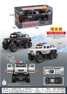 惯性/仿真/灯光/音乐/可开车门/喷雾/奔驰G63越野警车 6x6（配加水瓶） - OBL10397527