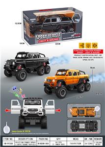 惯性/仿真/灯光/音乐/可开车门/喷雾/奔驰G63越野车 6x6（配加水瓶） - OBL10397528