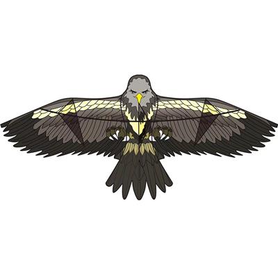 1.8米黑色平面鹰风筝配线 - OBL10397631