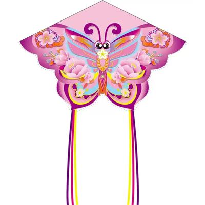 1.45米粉色花朵蝴蝶风筝配线 - OBL10397647