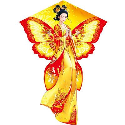 1.5米黄色梦蝶风筝配线 - OBL10397654