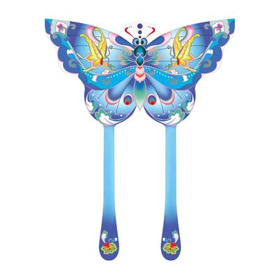 1.5米蓝色国风蝴蝶风筝配线 - OBL10397659