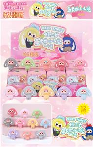 展示盒12只庄/萌萌兔二代（树脂） - OBL10397704