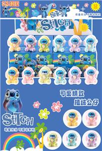 展示盒12只庄/史迪仔拉bubu（树脂） - OBL10397709