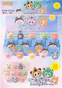 展示盒12只庄/娃三岁2（树脂） - OBL10397711